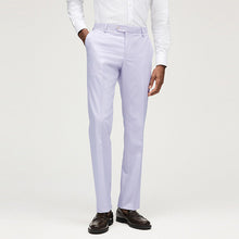 Load image into Gallery viewer, Lilac Purple Slim Fit Motionflex Stretch Suit Trousers