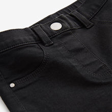 Load image into Gallery viewer, Black Regular Length Stretch Jeggings (3-10yrs)