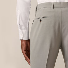 Load image into Gallery viewer, Cement Grey Skinny Fit Motionflex Stretch Suit Trousers