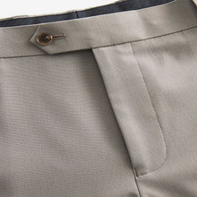 Load image into Gallery viewer, Cement Grey Skinny Fit Motionflex Stretch Suit Trousers