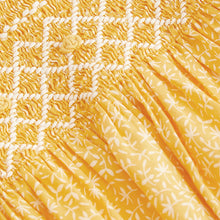 Load image into Gallery viewer, Yellow Lace Collar Shirred Dress (3mths-5-6yrs)
