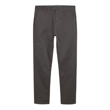 Load image into Gallery viewer, Dark Grey Stretch Slim Fit Chinos Trouser
