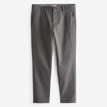 Load image into Gallery viewer, Dark Khaki Green Slim Fit Zip Detail Stretch Cargo Trousers