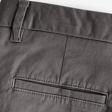 Load image into Gallery viewer, Dark Khaki Green Slim Fit Zip Detail Stretch Cargo Trousers