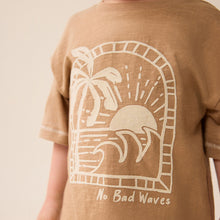 Load image into Gallery viewer, Tan Brown 100% Cotton Short Sleeve Character T-Shirt