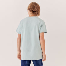 Load image into Gallery viewer, Green Pale Regular Fit Short Sleeve T-Shirt