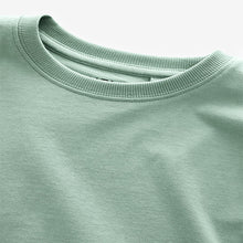 Load image into Gallery viewer, Green Pale Regular Fit Short Sleeve T-Shirt