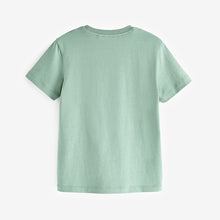 Load image into Gallery viewer, Green Pale Regular Fit Short Sleeve T-Shirt