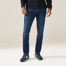 Load image into Gallery viewer, Authentic Mid Blue Skinny Fit Stretch Jeans