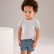 Load image into Gallery viewer, Mid Blue Chinos Shorts