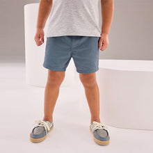 Load image into Gallery viewer, Mid Blue Chinos Shorts