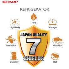 Load image into Gallery viewer, SHARP REFRIGERATOR TOP MOUNT 260LT SILVER SJ-HM260-HS2