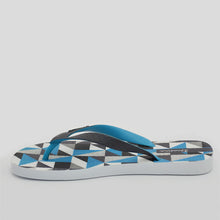 Load image into Gallery viewer, Paratri White/Blue Men Sandals