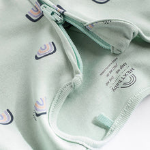 Load image into Gallery viewer, Multi Character Baby Footless Zip 100% Cotton Sleepsuits 3 Pack (0mths-18mt)