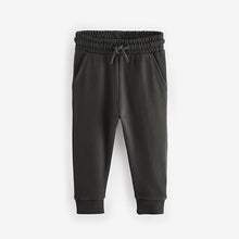 Load image into Gallery viewer, Charcoal Grey Slim Fit Soft Touch Jersey Joggers