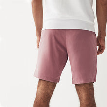 Load image into Gallery viewer, Pink Slim Fit Stretch Chinos Shorts