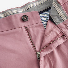 Load image into Gallery viewer, Pink Slim Fit Stretch Chinos Shorts