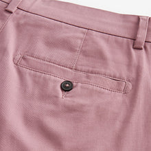 Load image into Gallery viewer, Pink Slim Fit Stretch Chinos Shorts
