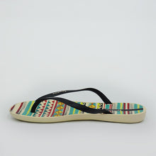 Load image into Gallery viewer, Wave Mix Beige/Black Women Sandals
