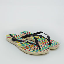 Load image into Gallery viewer, Wave Mix Beige/Black Women Sandals
