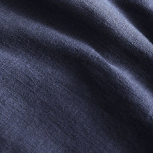 Load image into Gallery viewer, Navy Blue Linen Blend Wide Leg Trousers