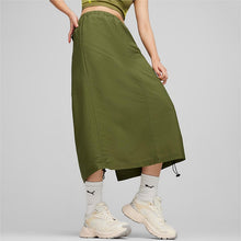 Load image into Gallery viewer, DARE TO Women's Midi Woven Skirt