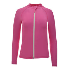 Load image into Gallery viewer, TOP RASH-GUARD LS ZIP ANAE