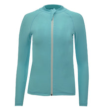 Load image into Gallery viewer, TOP RASH-GUARD LS ZIP ANAE