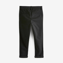 Load image into Gallery viewer, Black Skinny Fit Stretch Chino Trousers (3-12yrs)