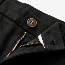 Load image into Gallery viewer, Black Skinny Fit Stretch Chino Trousers (3-12yrs)