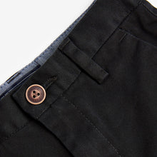 Load image into Gallery viewer, Black Skinny Fit Stretch Chino Trousers (3-12yrs)