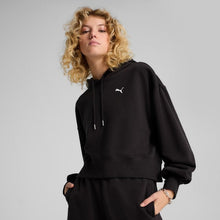 Load image into Gallery viewer, WARDROBE Essentials Relaxed Cropped Hoodie Women