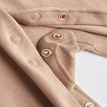 Load image into Gallery viewer, Oatmeal Baby 100% Cotton Sleepsuits 3 Pack