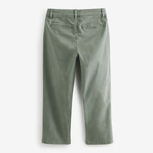 Load image into Gallery viewer, Green Loose Fit Chino Trousers