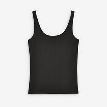 Load image into Gallery viewer, Black Thick Strap Vest