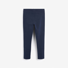 Load image into Gallery viewer, Navy Blue Regular Fit Leggings (3-12yrs)