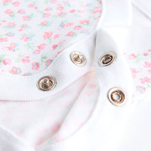 Load image into Gallery viewer, Pink Baby Dungarees and Longsleeve Bodysuit Set (0mths-18mths)