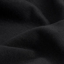 Load image into Gallery viewer, Black Heavyweight Short Sleeve Crew Neck T-Shirt