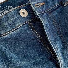 Load image into Gallery viewer, Blue Mid Tint Regular Fit Vintage Stretch Authentic Jeans