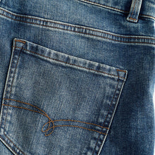 Load image into Gallery viewer, Blue Mid Tint Regular Fit Vintage Stretch Authentic Jeans