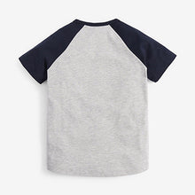 Load image into Gallery viewer, Multi 4 Pack Short Sleeve Raglan T-Shirts (3-12yrs)