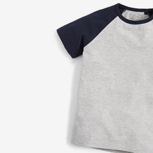 Load image into Gallery viewer, Multi 4 Pack Short Sleeve Raglan T-Shirts (3-12yrs)