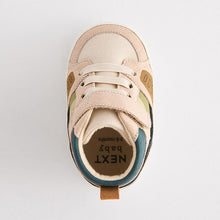 Load image into Gallery viewer, Multi High Top Baby Trainers (0-24mths)