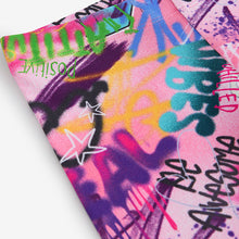 Load image into Gallery viewer, Pink Graffiti Printed Leggings (3-12yrs)