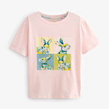 Load image into Gallery viewer, Pink Bunny Cotton Short Set Pyjamas