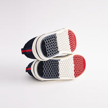 Load image into Gallery viewer, Navy Strap Touch Fastening Shoes (Older Boys)