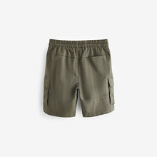 Load image into Gallery viewer, Khaki Green Single Cargo Shorts