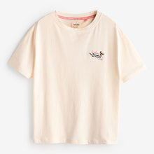 Load image into Gallery viewer, Ecru Dachshund Short Pyjamas Set