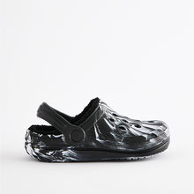 Load image into Gallery viewer, Black/White Slippers Clogs