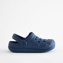Load image into Gallery viewer, Navy Blue Slippers Clogs